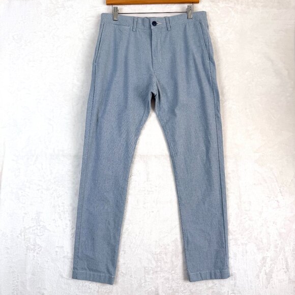NEW J CREW 484 Slim Stretch Classic Tapered Chino Pants Mens 30 x 32 Light Blue